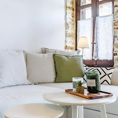 Lithos House Tiny House-wifi-village & Sea View Glossa